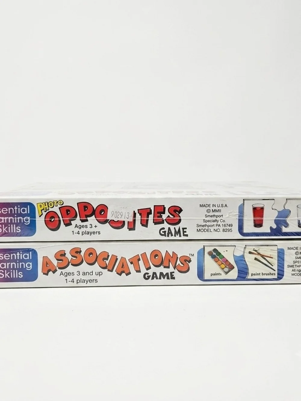 Vintage Smethport Learning Games Bundle - Associations & Opposites